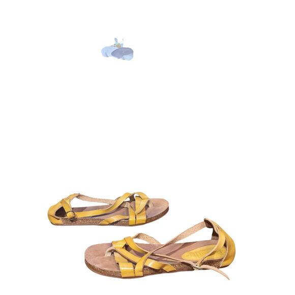 BESSON Chaussures Women’s leather sandals size euro 39 - Picture 2 of 8